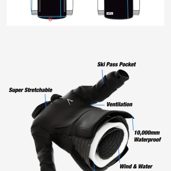 Alphatech soft flex Men’s 2XL Ski/Snowboard Sweatshirt - Picture 6 of 6